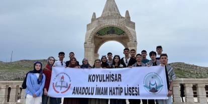 Öğrenciler tarihi bölgeleri yerinde inceledi
