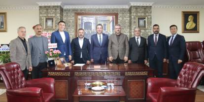 AK Parti heyetinden Demirgil'e tebrik ziyareti
