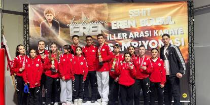 Şehit eren bülbül karate şampiyonasında sivas’a gurur