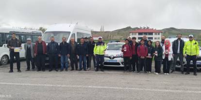 Öğrencilere trafik bilinci eğitimi verildi