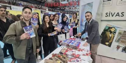 SCÜ standına fuarda yoğun ilgi