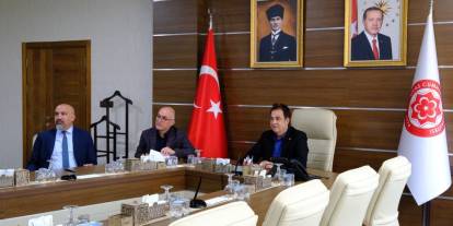SCÜ ve Oş Devlet Üniversitesi iş birliği görüşmesi