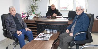 Yasak ve Toparlı’dan Sivas Ekspres’e ziyaret