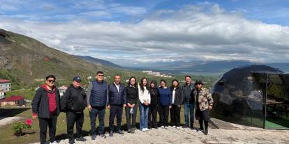Moğolistan heyetinden Sivas Akıncılar’a ziyaret