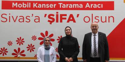 Mobil kanser tarama aracı Zara'da