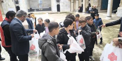 Sivas’ta öğrenciler vakıf kültürünü öğrenerek eğlendi