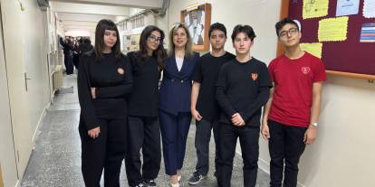 Sivas Lisesi öğrencileri uluslararası projede yer aldı
