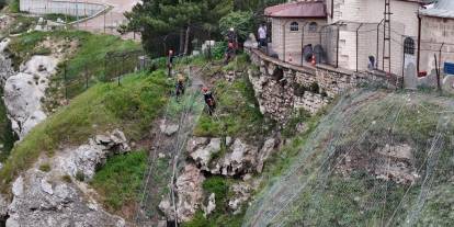 Sivas'ın inanç turizm noktası daha güvenli hale getiriliyor