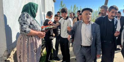 Köyde asırlık bayram geleneği yaşatılıyor