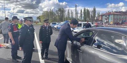 Kaymakam Eskimez'den güvenlik güçlerine ziyaret