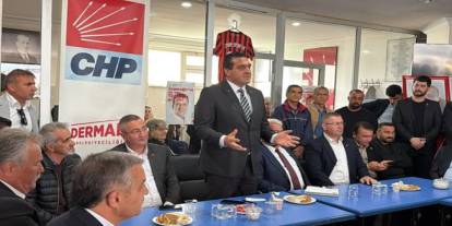 CHP heyeti Zara’da partililerle bayramlaştı