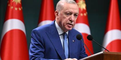 Cumhurbaşkanı Erdoğan'dan şehit polisin ailesine taziye mesajı