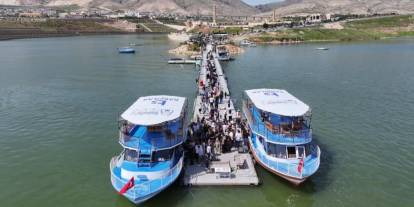 Hasankeyf'te bayram yoğunluğu