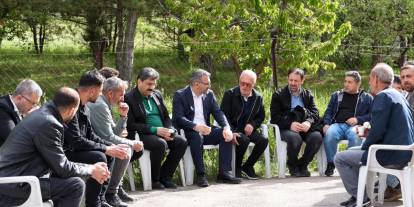 Şehit ailesinin acısını paylaştılar
