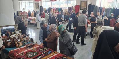 Sivas'ta el emeği eserler görücüye çıktı