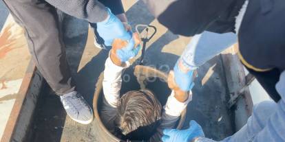 Durdurulan tankerden düzensiz göçmen çıktı