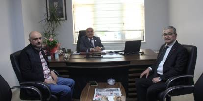 Sivas Ekspres Gazetesi'ne Yıldız'dan ziyaret