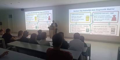 Sivas’ta tıbbi atıklar için sıfır atık eğitimi