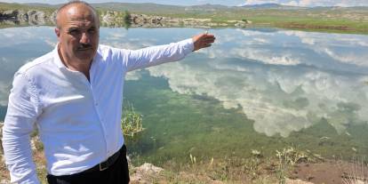 Hafik’te Lota Gölü son yılların en yüksek seviyesine ulaştı