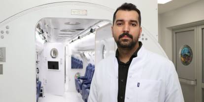 Sivas'ın yeni hiperbarik tıp uzmanı göreve başladı