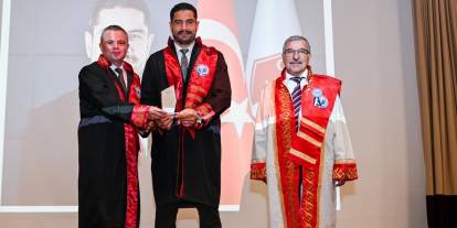 Taha Akgül’e fahri doktora gururu