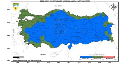 Son 56 yılın en soğuk 7'nci mayıs ayı yaşandı
