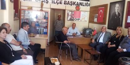 CHP Sivas İl Başkanı Coşkun, Ulaş ilçesini ziyaret etti