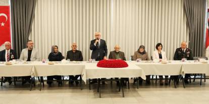 Sivas'ta şehit aileleri ve gaziler jandarma programında buluştu