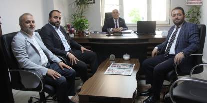 Sivas İl Müftüsü Limon'dan gazetemize ziyaret