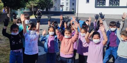 Sivaslı Minikler Çevre İçin El Ele Verdi