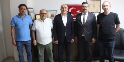 Sivas Valiliği basın ekibinden gazetemize ziyaret