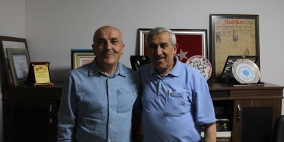 Aşıklar Derneği başkanından gazetemize ziyaret