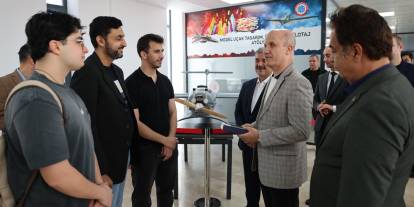 YÖK Başkanı SBTÜ’ye hayran kaldı