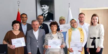 Sivas Devlet Hastanesinde emekliye ayrılan personele vefa