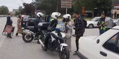 Sivas’ta öğrencilerin imdadına polis yetişti