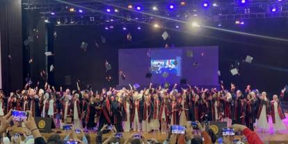Sivas'ta 495 öğrenci mezun oldu