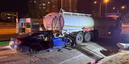 Babalar Günü'nde trafik kazası öldü, 2 çocuğu yaralandı