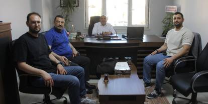 Cemalettin Temur’dan gazetemize ziyaret