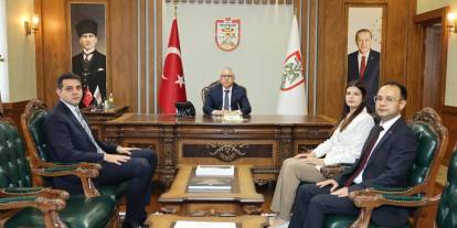 Tayinleri çıkan kaymakamlar Sivas'a veda etti