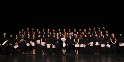 Sivas'ta aday öğretmenlerden sahnede unutulmaz performans