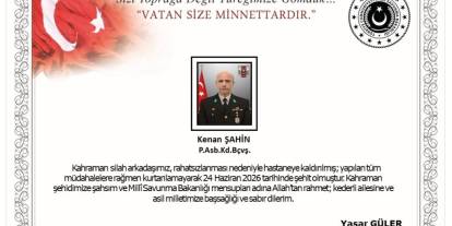 Fırat Kalkanı Bölgesi’nden yürek yakan haber