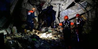 Türk arama kurtarma ekipleri Venezuela'da