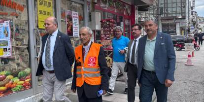 BTP Sivas teşkilatı Suşehri’nde sahaya indi