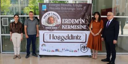 Sivas'ta SMA hastası Erdem bebek için kermes