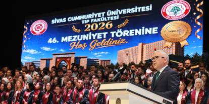 Sivas’tan 225 yeni hekim uğurlandı