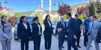 Koyulhisar'ın yeni kaymakamı göreve başladı