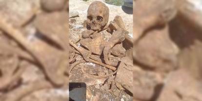 Toplu konut inşaatında insan kemikleri çıktı
