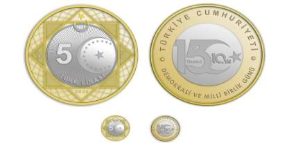 15 Temmuz'un 10. yılına özel 5 lira basıldı