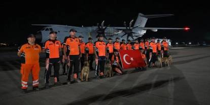 Arama kurtarma ekipleri yurda döndü