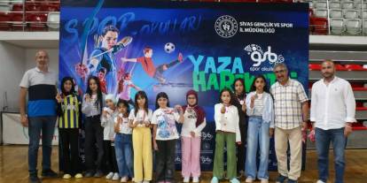 Kur'an kursu öğrencilerine spor dolu gün